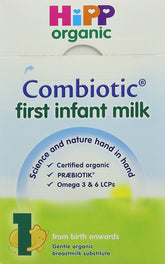 HiPP Organic Combiotic First Infant Milk 800g - Pack of 4